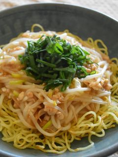 もやしとひき肉のあんかけ焼きそば-レシピのメイン写真