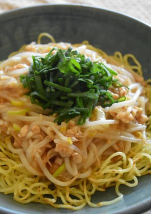 もやしとひき肉のあんかけ焼きそば-レシピのメイン写真
