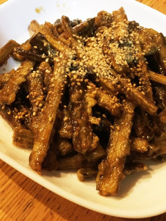 おつまみにもなる副菜 甘辛揚げごぼう-レシピのメイン写真