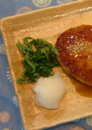 お豆腐で★てりやきハンバーグ-レシピのメイン写真