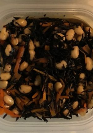 【簡単おかず】食べ合わせよしなひじき煮-レシピのメイン写真
