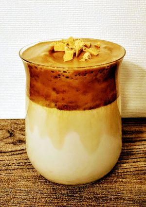 ほいっぷるんで豆乳タルゴナコーヒー-レシピのメイン写真