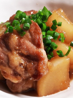 お酢で柔らか時短☆豚肩ロース大根の甘辛煮-レシピのメイン写真