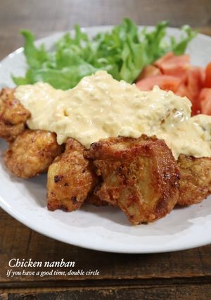 鶏むね肉で！チキン南蛮-レシピのメイン写真