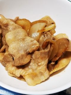 簡単豚肉の生姜焼き-レシピのメイン写真