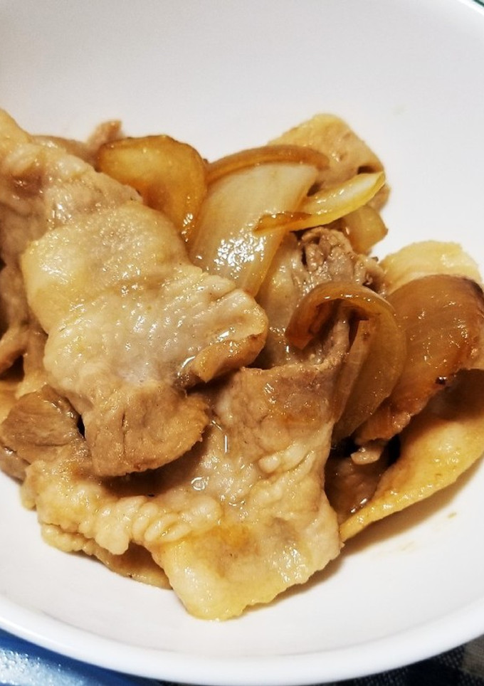 簡単豚肉の生姜焼き-レシピのメイン写真