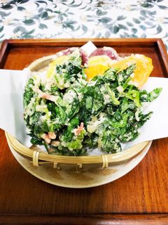 三つ葉の天婦羅-レシピのメイン写真