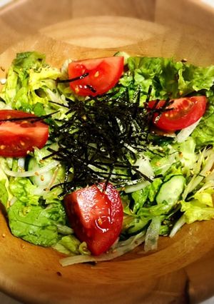 カット野菜で！簡単☆チョレギサラダ-レシピのメイン写真