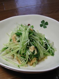 水菜と油揚げのおひたし-レシピのメイン写真
