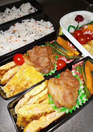 野菜たっぷり男子弁当 2~1-レシピのメイン写真