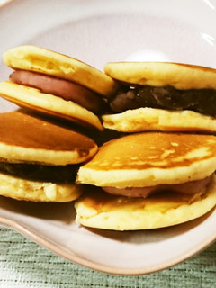 桜餡の米粉どら焼き-レシピのメイン写真