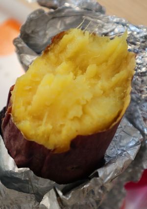 簡単☆オーブンで超ねっとり美味しい焼き芋-レシピのメイン写真