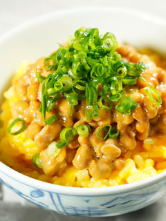 簡単!ダイエット!納豆卵かけご飯-レシピのメイン写真