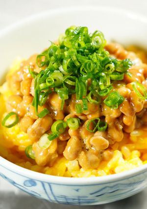 簡単！ダイエット！納豆卵かけご飯-レシピのメイン写真