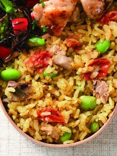 サバ缶とトマトのカレーピラフ☆-レシピのメイン写真