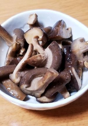 お弁当に☆椎茸のうま煮☆ごま油風味-レシピのメイン写真