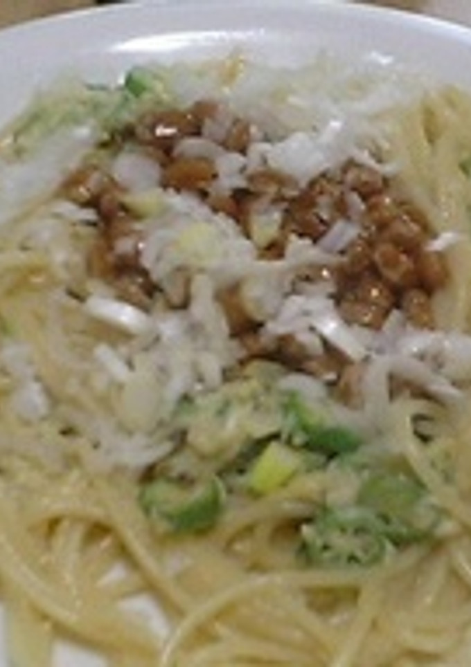 とろねば和風パスタカルボナーラ風-レシピのメイン写真