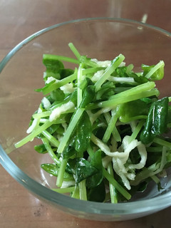 豆苗と切り干し大根の中華風-レシピのメイン写真