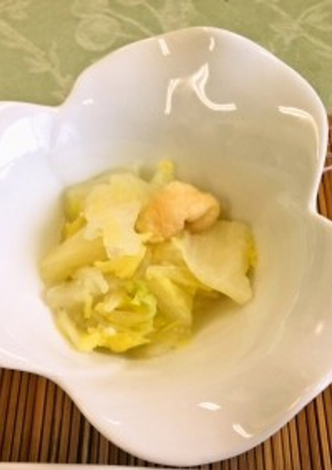 白菜の煮びたし（透析食）-レシピのメイン写真