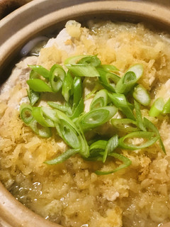 揚げ玉たっぷり●鶏肉の白だし煮込みうどん-レシピのメイン写真