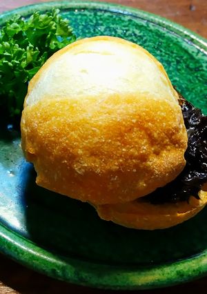 生の生海苔サンドイッチ ワサビバター-レシピのメイン写真