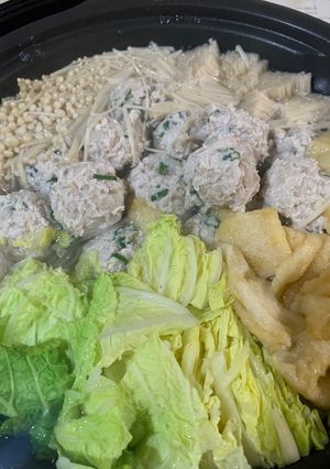 我が家の定番　鶏団子鍋-レシピのメイン写真