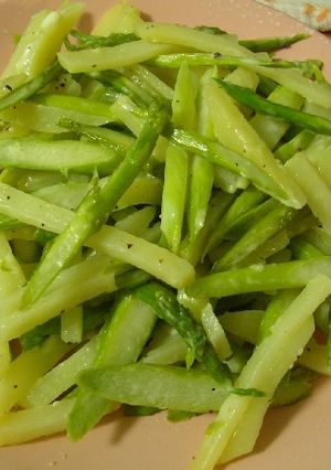 簡単☆じゃがいもとアスパラのチーズ炒め-レシピのメイン写真