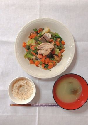 サバの水煮　野菜炒め-レシピのメイン写真