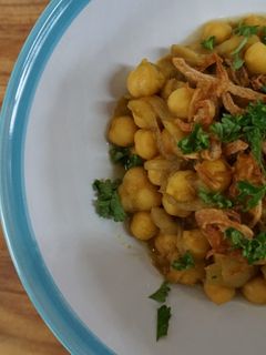ひよこ豆のカレー【チャナマサラ】-レシピのメイン写真