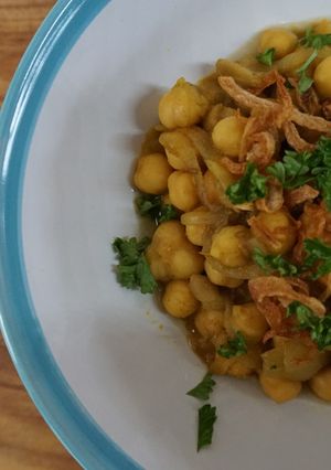 ひよこ豆のカレー【チャナマサラ】-レシピのメイン写真