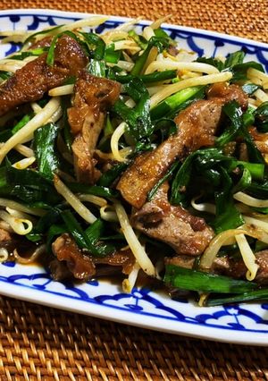 うちの味レバニラ-レシピのメイン写真