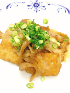 【病院】厚あげチーズおかかやき【給食】-レシピのメイン写真