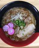 手作り焼豚と味噌ラーメンスープのフォー