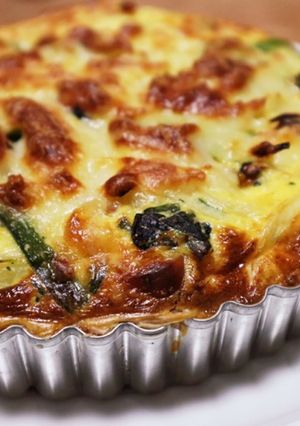 EUチーズ、ほうれん草ベーコンのキッシュ-レシピのメイン写真