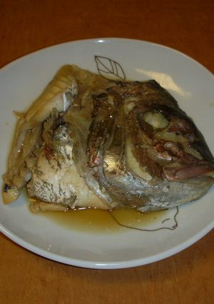 鯛のあら炊き-レシピのメイン写真