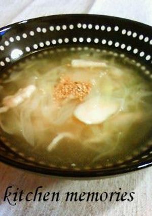 鶏肉と長ねぎのあっさり塩スープ-レシピのメイン写真