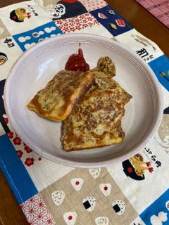 卵焼き器でオムレツ-レシピのメイン写真