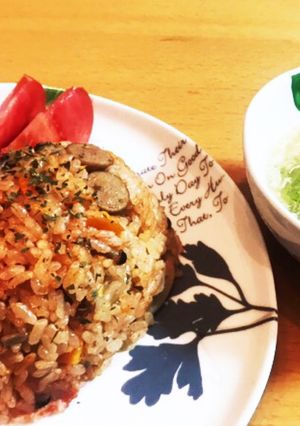炊飯器deケチャップライス★簡単ランチ-レシピのメイン写真