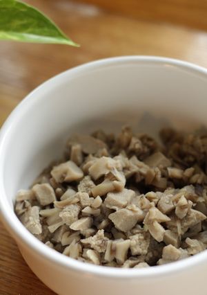 ヘルシー美味！高野豆腐と舞茸のそぼろ煮-レシピのメイン写真