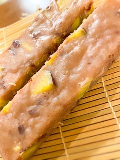 さつまいもと小豆のなんちゃって外郎-レシピのメイン写真