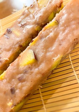さつまいもと小豆のなんちゃって外郎-レシピのメイン写真