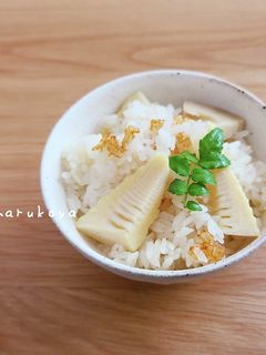 超簡単♪料亭風 筍ごはん-レシピのメイン写真