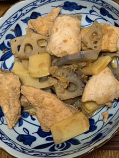 鶏肉と根菜の蒸し炒め煮-レシピのメイン写真