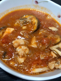 鶏肉とナスのトマト煮込み-レシピのメイン写真