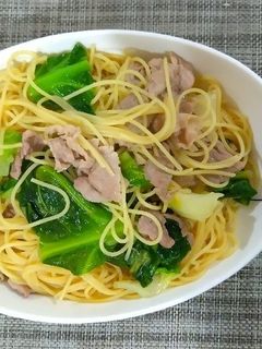 超簡単!キャベツと豚肉の和風パスタ☆-レシピのメイン写真