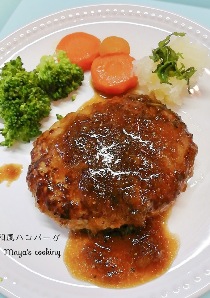 大根おろしで和風ハンバーグのソース-レシピのメイン写真