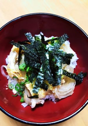 簡単親子丼。-レシピのメイン写真