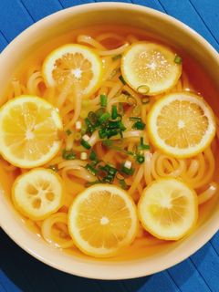 さっぱり レモンうどん-レシピのメイン写真