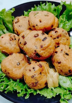 鮭缶入り豆腐のがんもどき-レシピのメイン写真