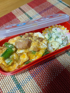 焼き鳥どんぶり〜♡レンチンの親子丼-レシピのメイン写真